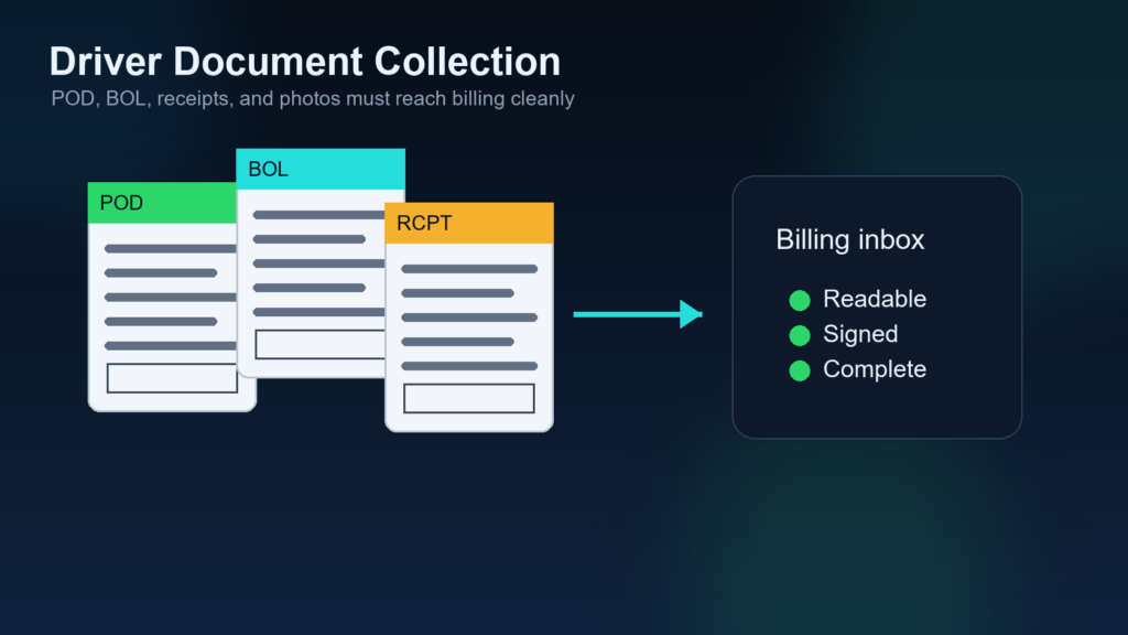 Driver document collection featured workflow visual